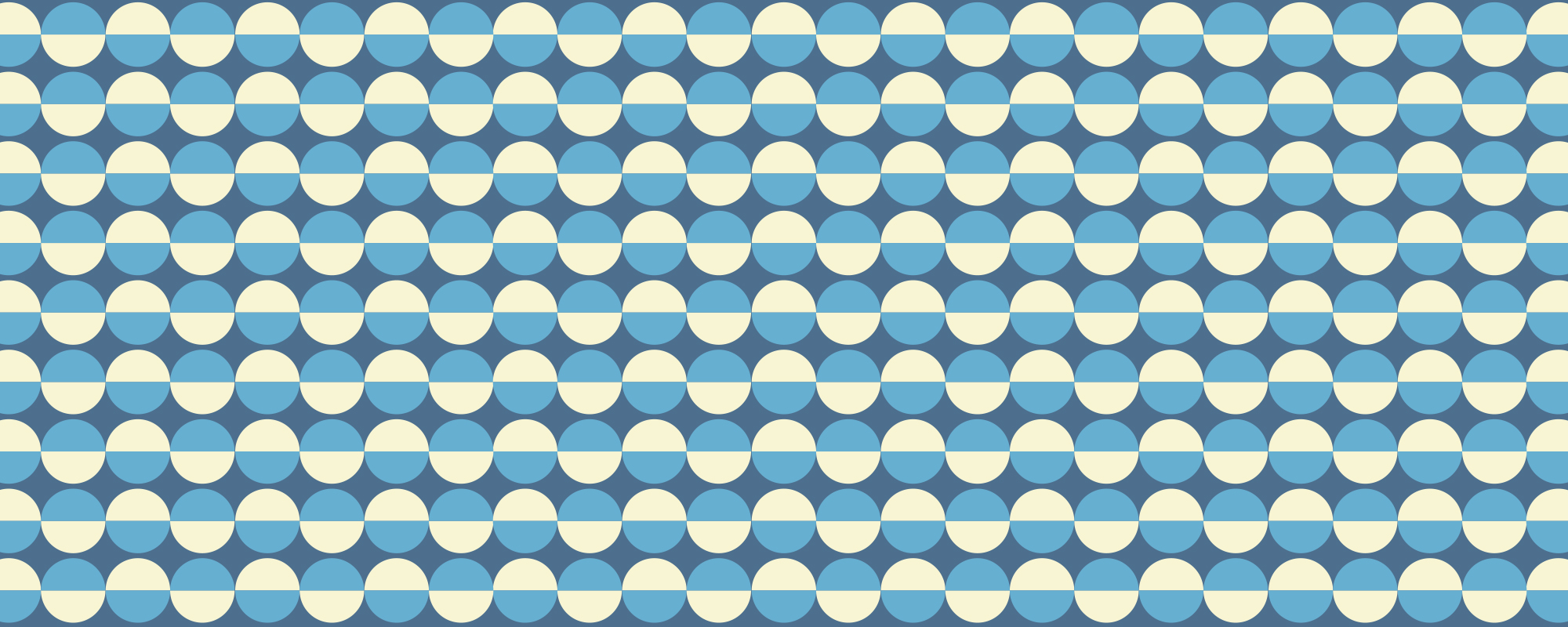 Papier peint motif géométrique bleu