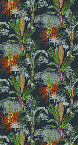 Tropical wallpaper in limited series