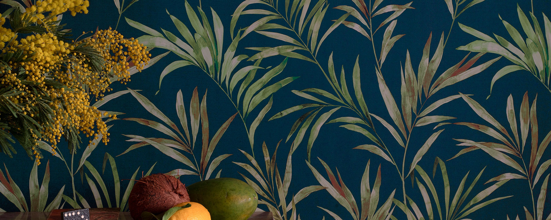 Papier peint et textile d'ameublement : Palm