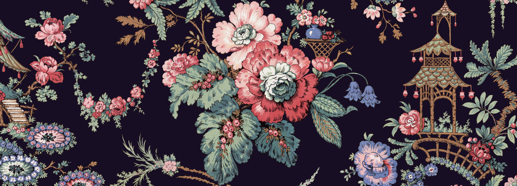 papier peint chinoiserie