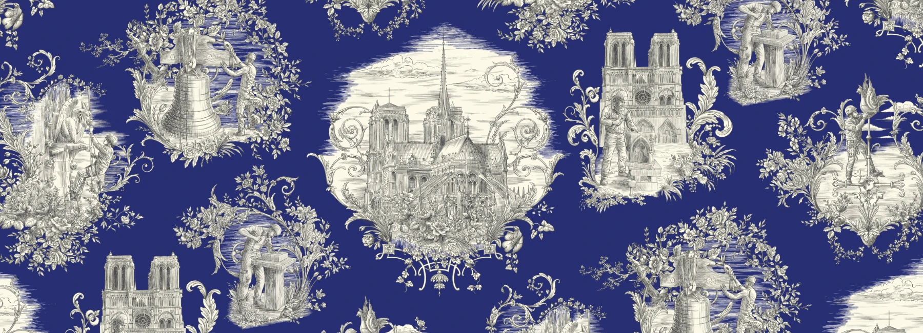 Toile de Jouy française