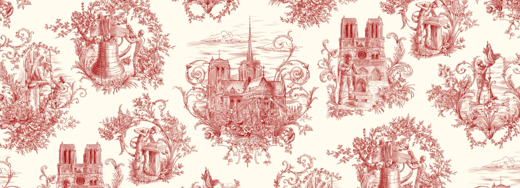 Toile de Jouy revisitée