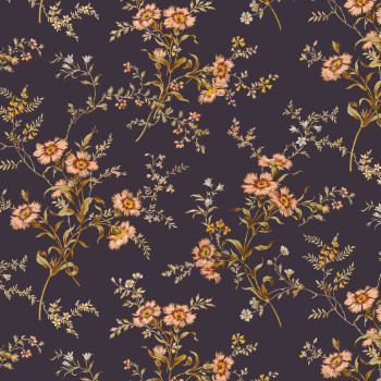 papier peint floral
