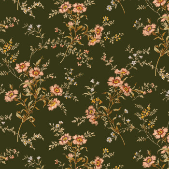 papier peint floral